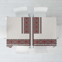 Ukraine Vyshyvanka Day Tablecloth Ukrainian Folk Seamless