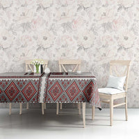 Ukraine Vyshyvanka Day Tablecloth Ukrainian Folk Seamless