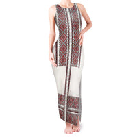 Ukraine Vyshyvanka Day Tank Maxi Dress Ukrainian Folk Seamless