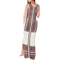 Ukraine Vyshyvanka Day Tank Maxi Dress Ukrainian Folk Seamless