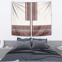 Ukraine Vyshyvanka Day Tapestry Ukrainian Folk Seamless