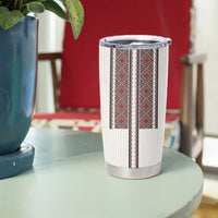 Ukraine Vyshyvanka Day Tumbler Cup Ukrainian Folk Seamless