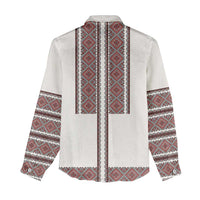 Ukraine Vyshyvanka Day Women Casual Shirt Ukrainian Folk Seamless