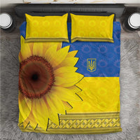 Ukraine National Flag Day Bedding Set 23 August with Sunflower