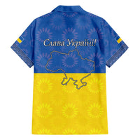 Ukraine National Flag Day Hawaiian Shirt 23 August with Sunflower