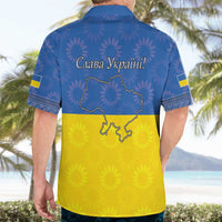 Ukraine National Flag Day Hawaiian Shirt 23 August with Sunflower