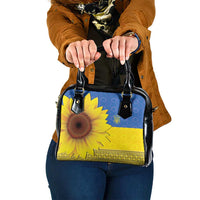 Ukraine National Flag Day Shoulder Handbag 23 August with Sunflower
