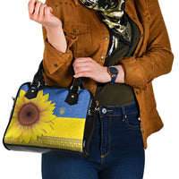 Ukraine National Flag Day Shoulder Handbag 23 August with Sunflower