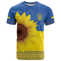 Ukraine National Flag Day T Shirt 23 August with Sunflower