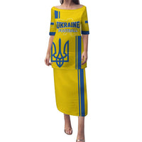 Custom Ukraine Football Puletasi Yellow Style