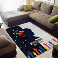 Personalized World Autism Awareness Day Area Rug 2th April