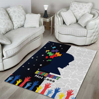Personalized World Autism Awareness Day Area Rug 2th April