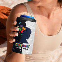Personalized World Autism Awareness Day 4 in 1 Can Cooler Tumbler 2th April