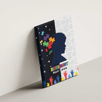 Personalized World Autism Awareness Day Canvas Wall Art 2th April