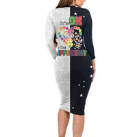 Personalized World Autism Awareness Day Family Matching Long Sleeve Bodycon Dress and Hawaiian Shirt 2th April