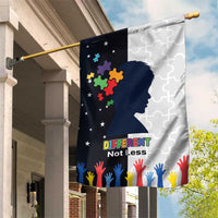 Personalized World Autism Awareness Day Garden Flag 2th April