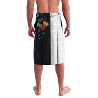Personalized World Autism Awareness Day Lavalava 2th April