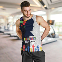 Personalized World Autism Awareness Day Men Tank Top 2th April