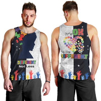 Personalized World Autism Awareness Day Men Tank Top 2th April