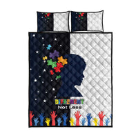 Personalized World Autism Awareness Day Quilt Bed Set 2th April