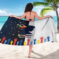 Personalized World Autism Awareness Day Sarong 2th April