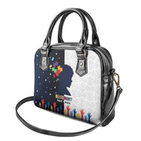 Personalized World Autism Awareness Day Shoulder Handbag 2th April
