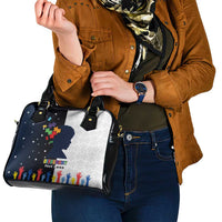 Personalized World Autism Awareness Day Shoulder Handbag 2th April