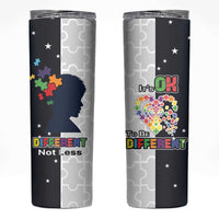 Personalized World Autism Awareness Day Skinny Tumbler 2th April