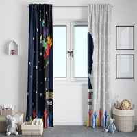 Personalized World Autism Awareness Day Window Curtain 2th April