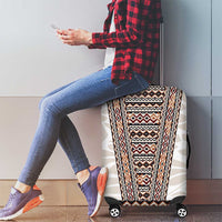 Danmark Traditional Patern with Daisy Luggage Cover Danish Patern Simple Style