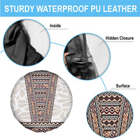 Danmark Traditional Patern with Daisy Spare Tire Cover Danish Patern Simple Style