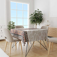 Danmark Traditional Patern with Daisy Tablecloth Danish Patern Simple Style