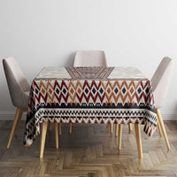 Danmark Traditional Patern with Daisy Tablecloth Danish Patern Simple Style