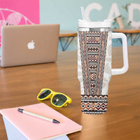 Danmark Traditional Patern with Daisy Tumbler With Handle Danish Patern Simple Style