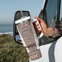 Danmark Traditional Patern with Daisy Tumbler With Handle Danish Patern Simple Style