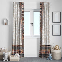 Danmark Traditional Patern with Daisy Window Curtain Danish Patern Simple Style