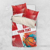 Custom Danmark Basketball Go Champions Bedding Set Sporty Style