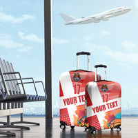 Custom Danmark Basketball Go Champions Luggage Cover Sporty Style