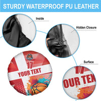 Custom Danmark Basketball Go Champions Spare Tire Cover Sporty Style