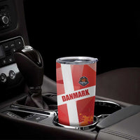 Custom Danmark Basketball Go Champions Tumbler Cup Sporty Style