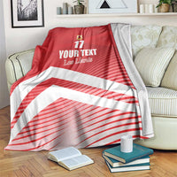 Custom Gibraltar We are Champions Blanket Sporty Style