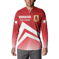 Custom Gibraltar We are Champions Button Sweatshirt Sporty Style