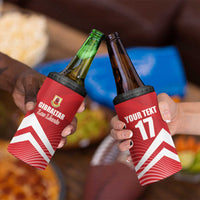 Custom Gibraltar We are Champions 4 in 1 Can Cooler Tumbler Sporty Style