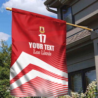 Custom Gibraltar We are Champions Garden Flag Sporty Style