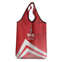Custom Gibraltar We are Champions Grocery Bag Sporty Style