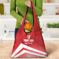 Custom Gibraltar We are Champions Grocery Bag Sporty Style