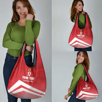 Custom Gibraltar We are Champions Grocery Bag Sporty Style