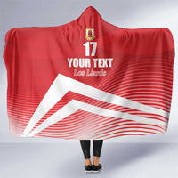 Custom Gibraltar We are Champions Hooded Blanket Sporty Style