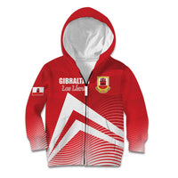 Custom Gibraltar We are Champions Kid Hoodie Sporty Style