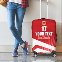 Custom Gibraltar We are Champions Luggage Cover Sporty Style